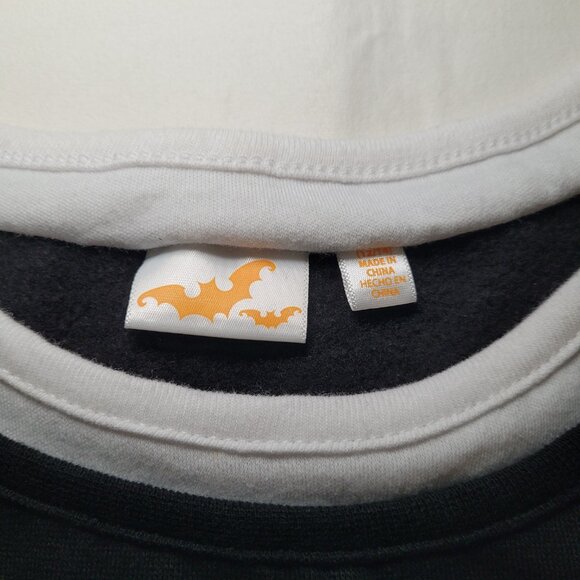 Vintage Y2K Halloween Sweater Pumpkin Black Orange Large Whimsigoth Spooky - Picture 8 of 11